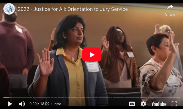 Orientation to Jury Services Video